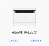 HUAWEI PixLab X1 connect