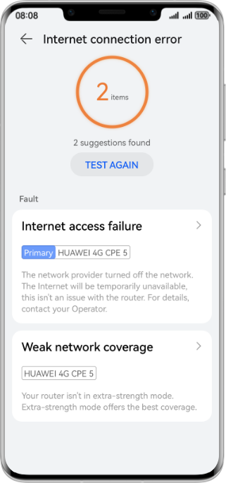4g cpe 5 visualize smart diagnosis