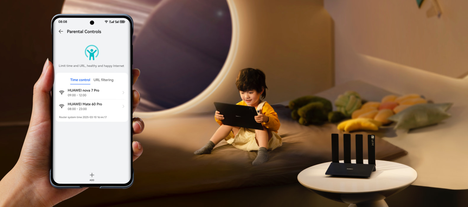 HUAWEI WiFi BE3 Pro parental control