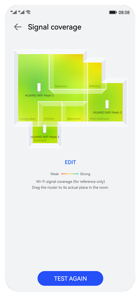 HUAWEI WiFi Mesh 3 Smart diagnosis