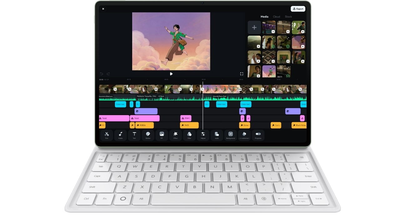 HUAWEI MatePad 12 X Wondershare Filmora