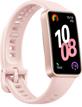 Side view carousel of HUAWEI Band 10, highlighting its colors and materials