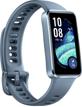 Side view carousel of HUAWEI Band 10, highlighting its colors and materials