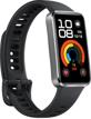 Side view carousel of HUAWEI Band 10, highlighting its colors and materials