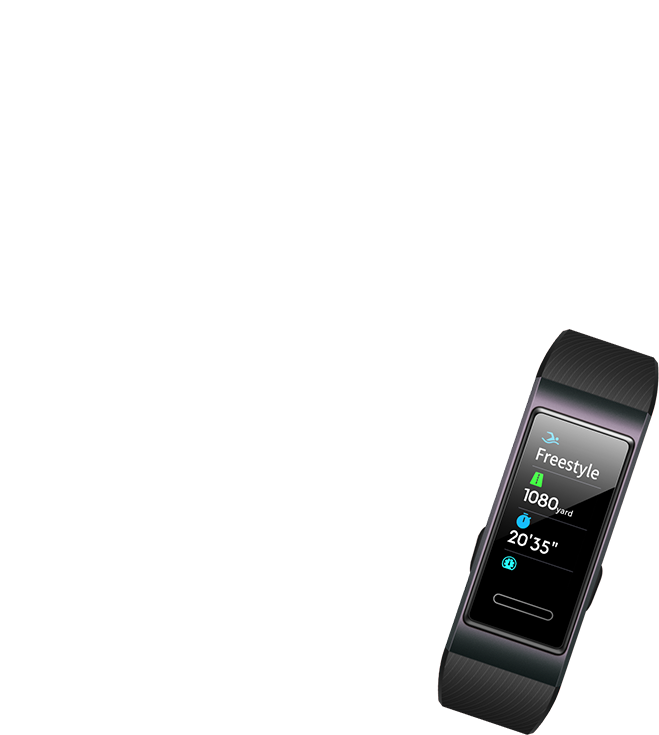 HUAWEI Band 3 Full-Touch Color Display