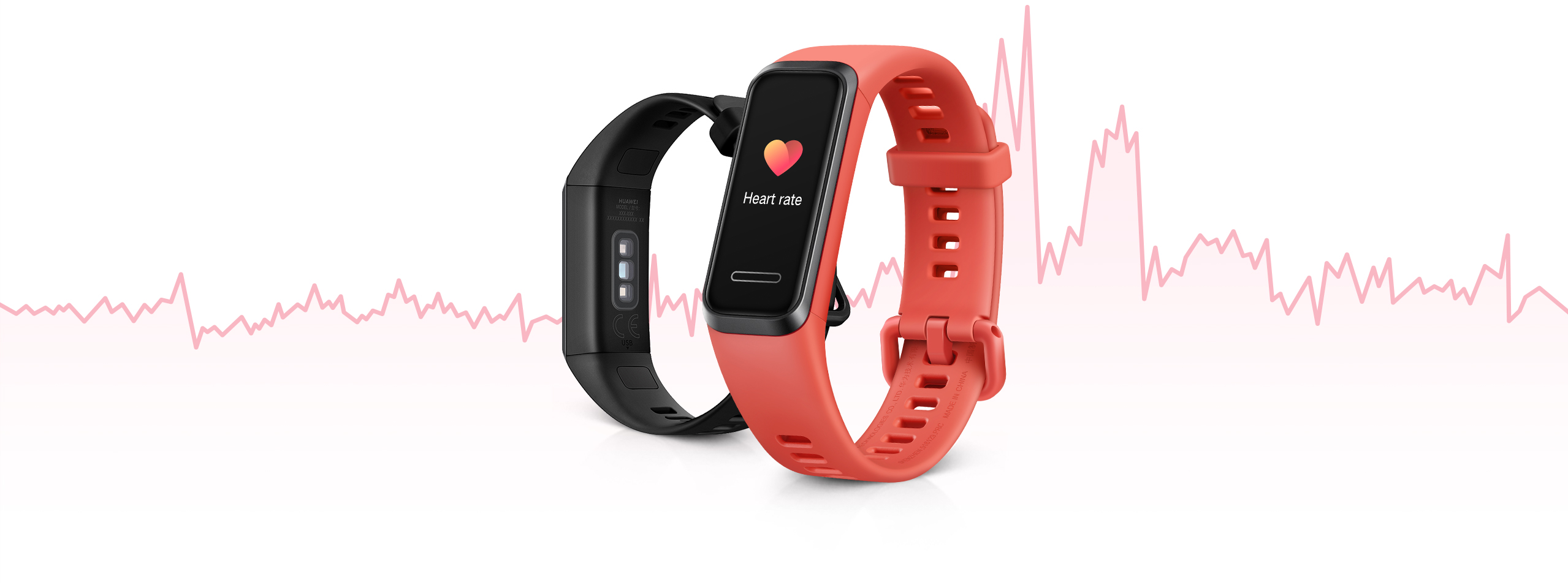 HUAWEI Band 4 TruSeen™3.5 Heart Rate Monitoring