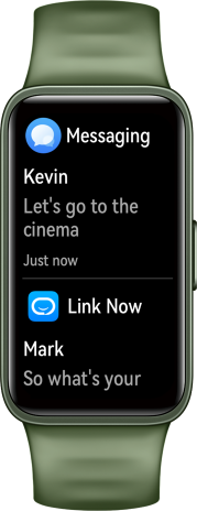Huawei band 8 Screen notification