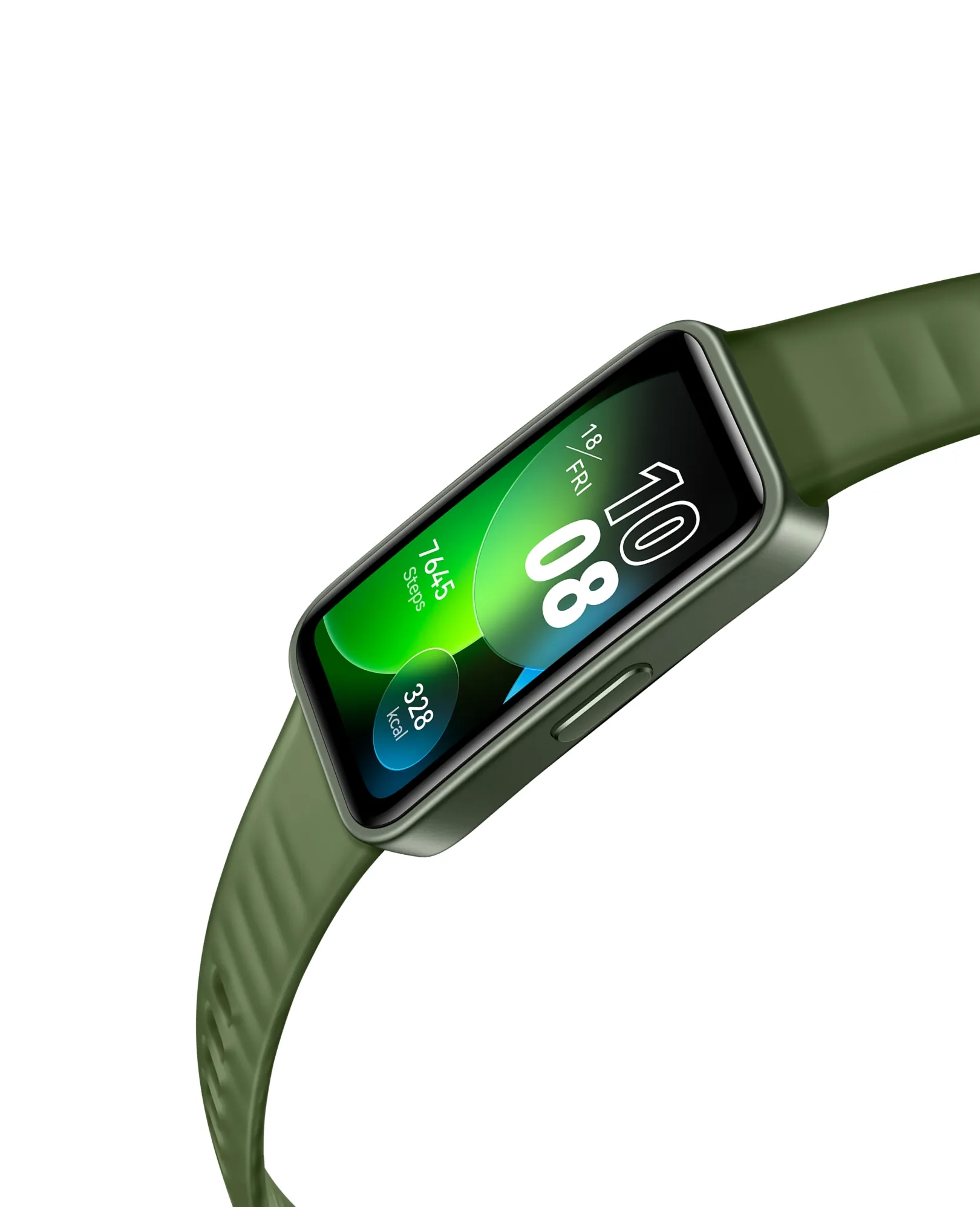 HUAWEI Band 8 - Green‏‏‎ ‎‏‏‎ ‎‏‏‎Orange Jordan