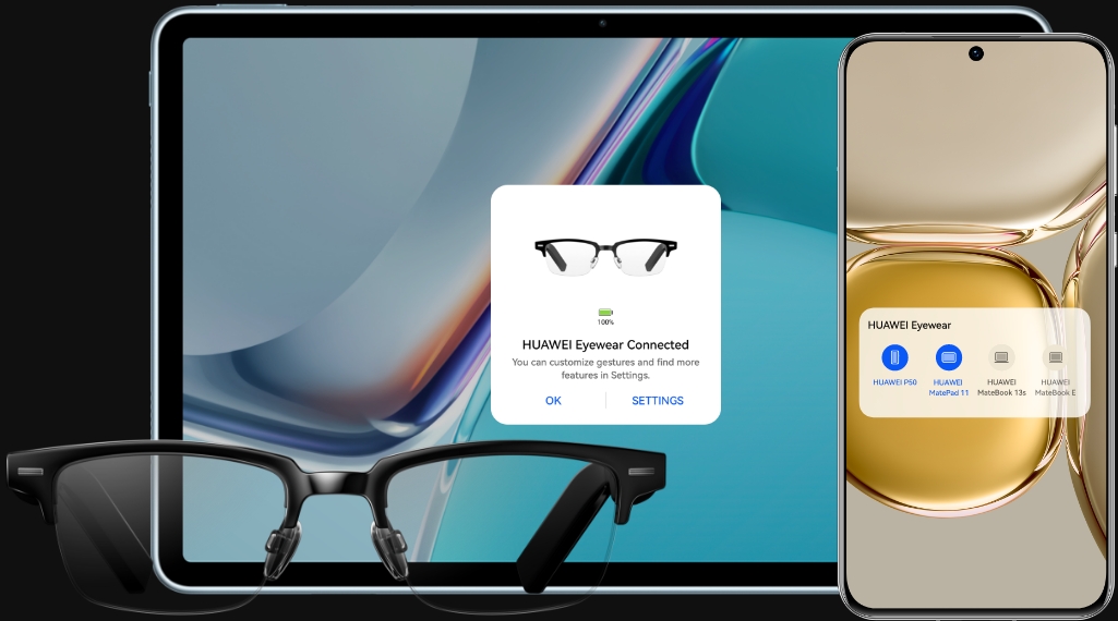 HUAWEI Eyewear connection