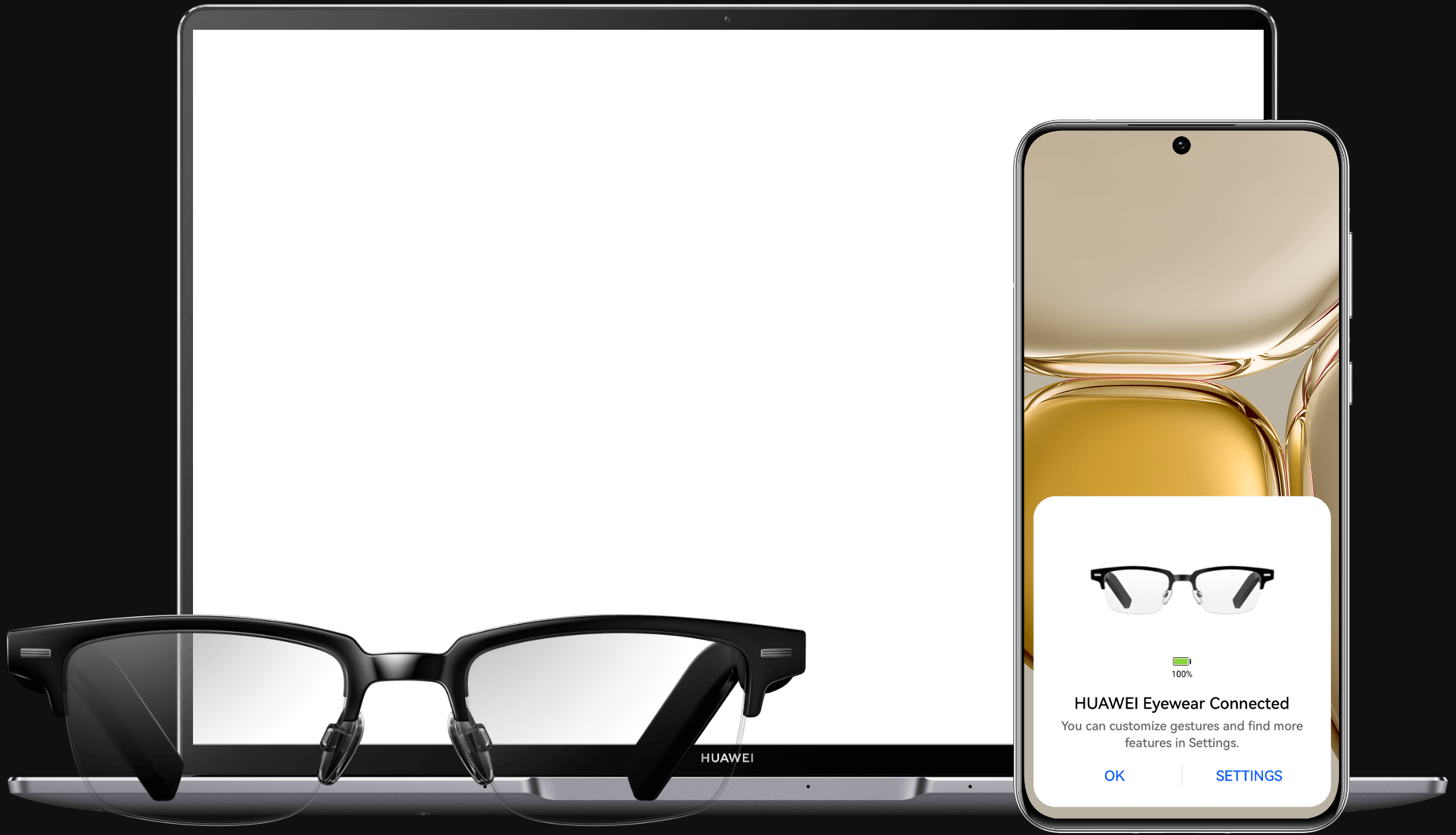 HUAWEI Eyewear connection