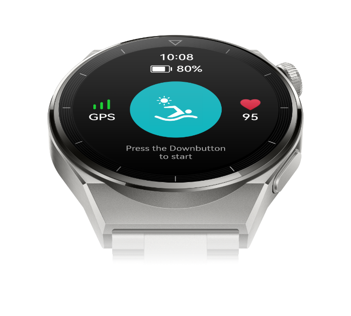 Huawei Watch GT 3 Pro Smartwatch,Cuerpo de Titanio,Esfera de Reloj de Zafiro,monitorización de saturación de oxígeno y Frecue