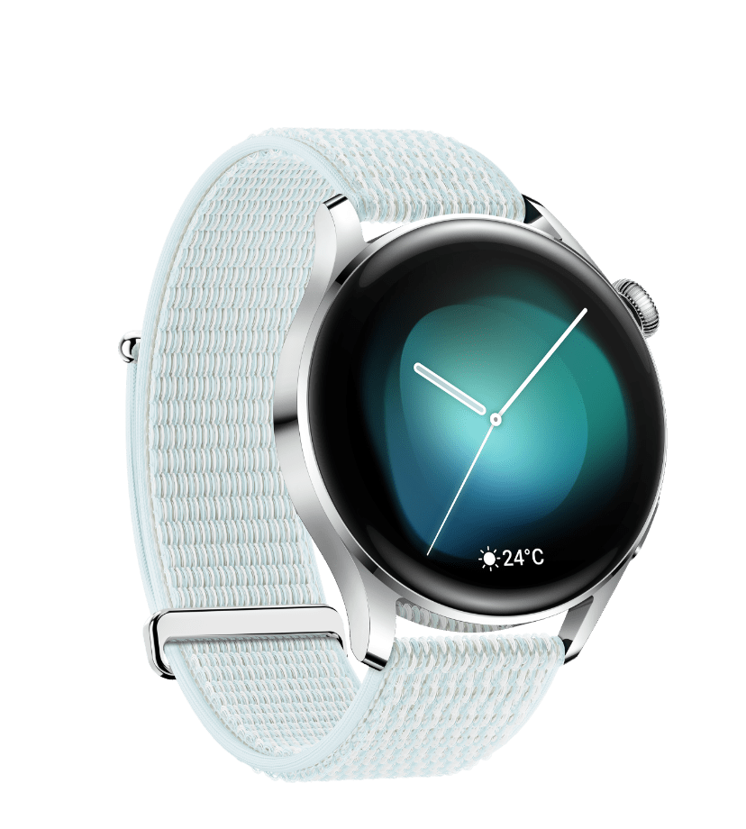 HUAWEI Watch 3 | Connected GPS Smartwatch with Sp02 and All-Day Health  Monitoring | 14 Days Battery Life - Black Fluoroelastomer Strap
