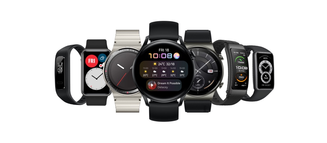 Smartwatch Huawei Watch 3 gps, resistente al agua, máx. 14 días