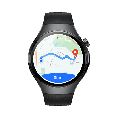 HUAWEI WATCH 5 front with navigation interface