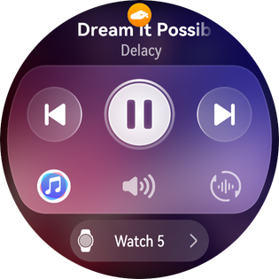 HUAWEI WATCH 5 can play music without a phone