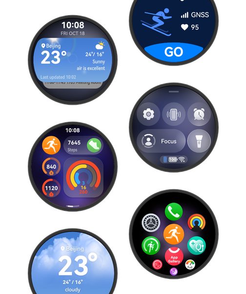 HUAWEI WATCH 5 with a carefully crafted interface