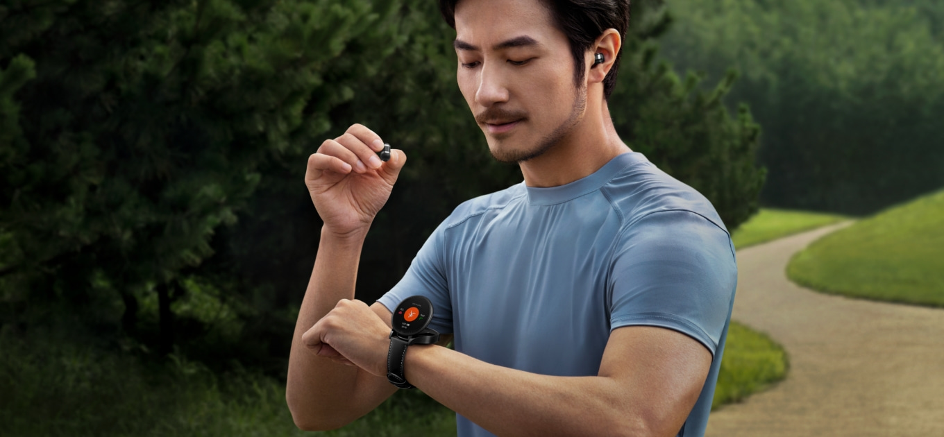 HUAWEI Watch Buds Smartwatch, Reloj Inteligente y Auriculares 2 en 1,  Controles táctiles en una Amplia área de la aurícula, Cancelación de Ruido