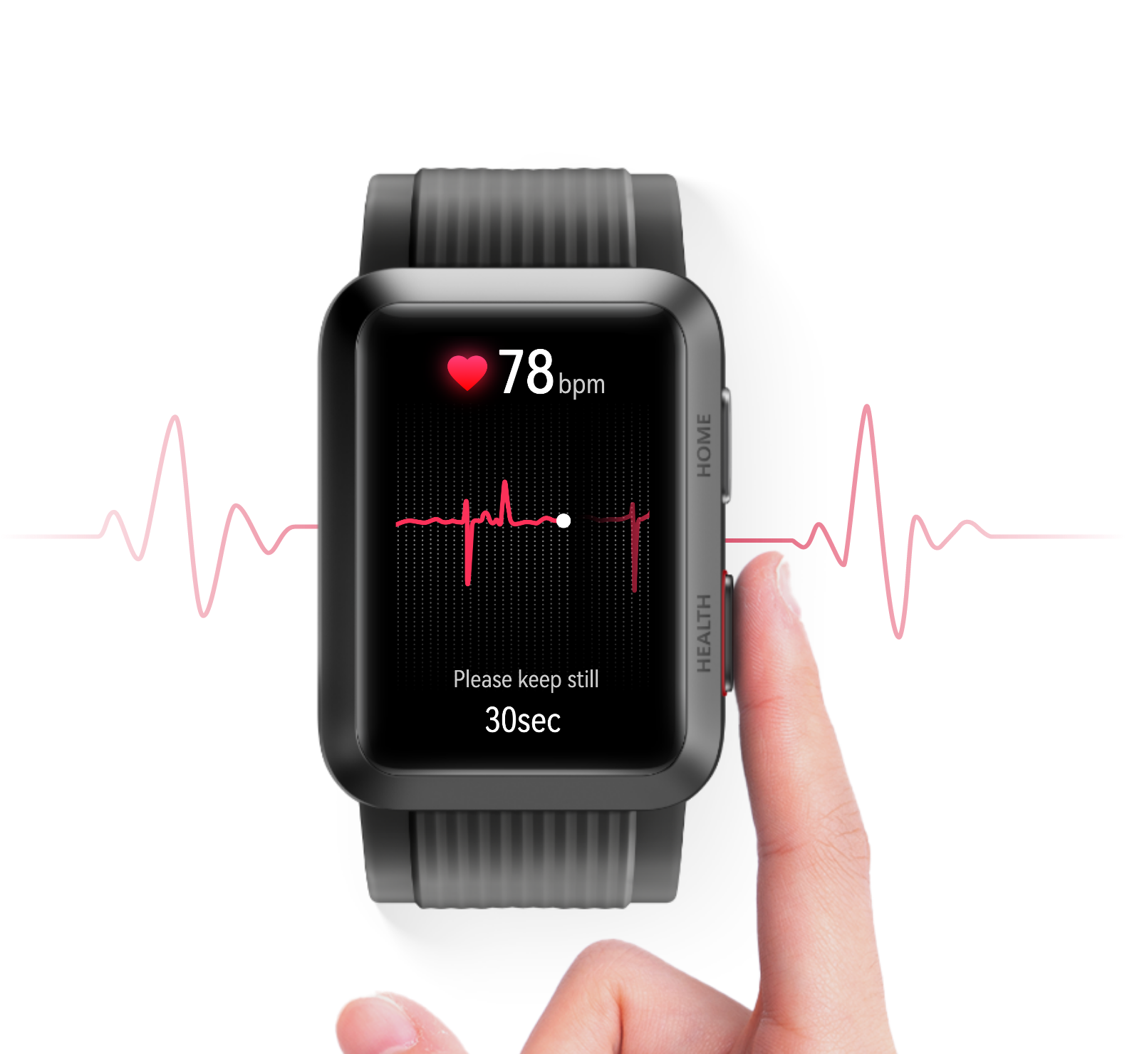 Probamos el Huawei Watch D: electrocardiogramas y medición de