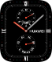 Shows the AOD watch face and panda watch face of HUAWEI WATCH D2 when the screen is off