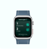 HUAWEI WATCH D2 displays a health summary