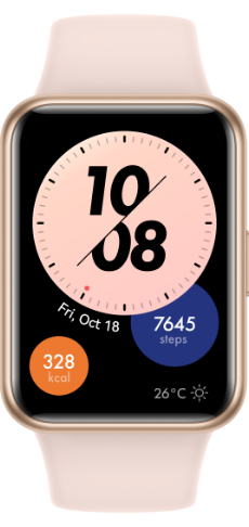 huawei watch fit 2 colorful watch face