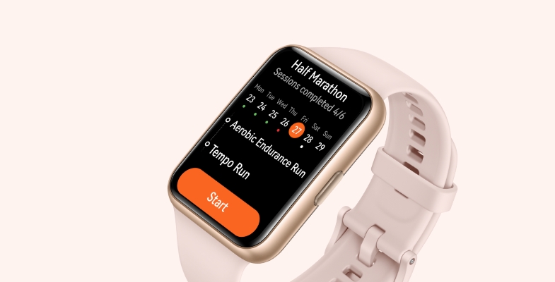 huawei watch fit 2 activity records
