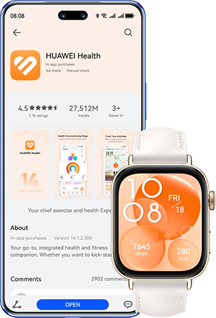 Huawei watch fit app list sale