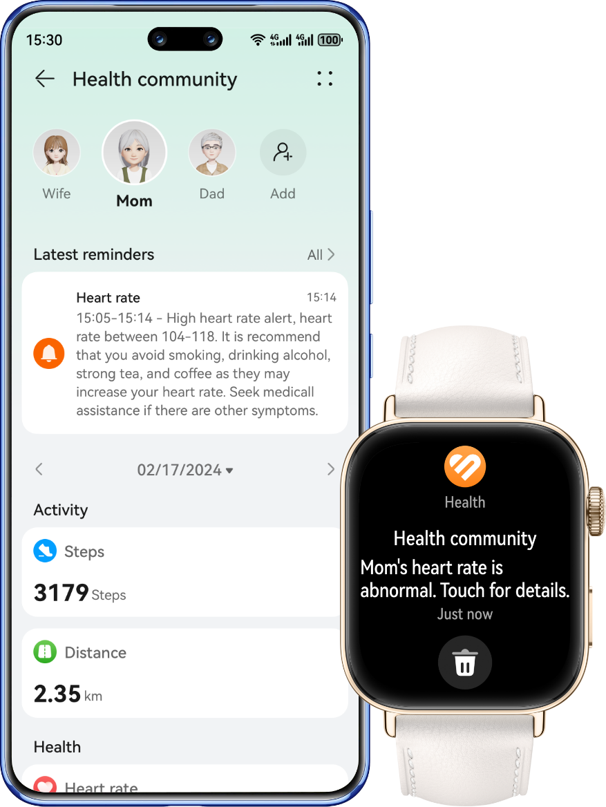 HUAWEI WATCH FIT 3 Respiratory Health Research