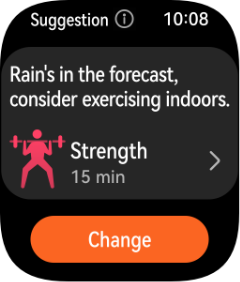HUAWEI WATCH FIT 3 Sports Recommendation