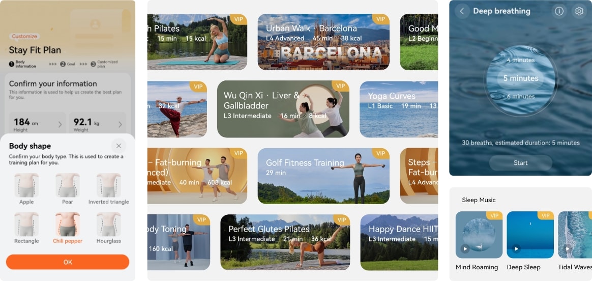 HUAWEI WATCH FIT 4 HUAWEI Health+