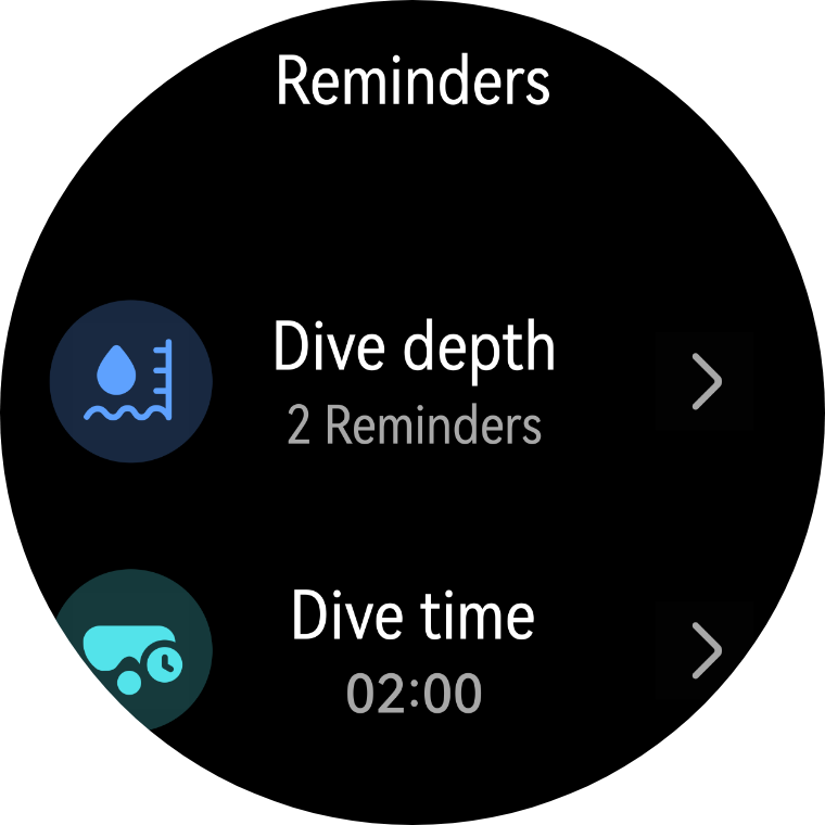 HUAWEI WATCH GT 3 Pro Titanium Diving Warning