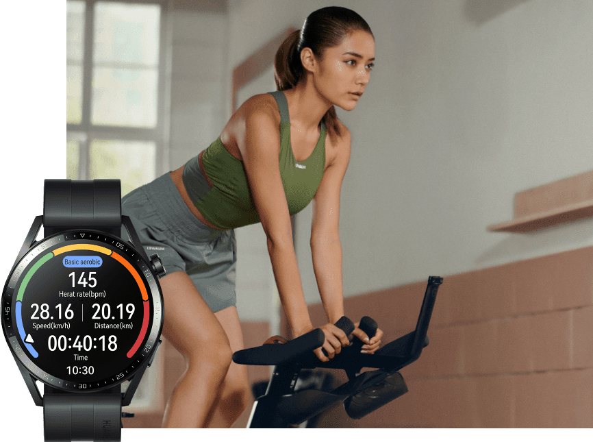 Smart watch Huawei Watch GT3 42 mm Reloj inteligente hombre y mujer.  Monitoreo ritmo cardiaco y sueño. +100 modos de entrenamiento. Resistente  al agua HUAWEI