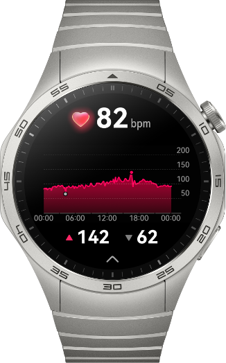 Alquila Huawei GT4 Smartwatch, caja de acero inoxidable, 46 mm desde 11,90  € al mes