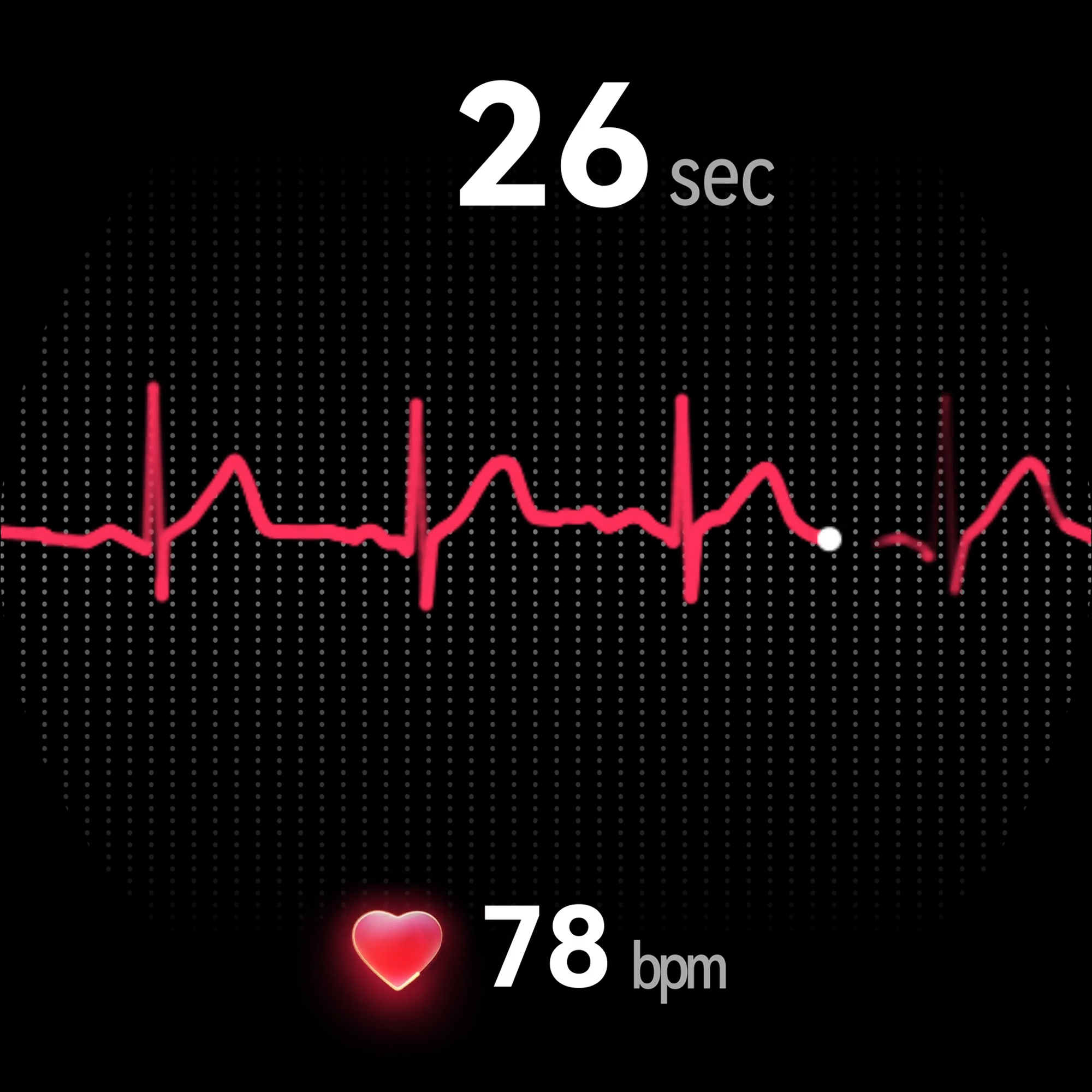 HUAWEI WATCH GT 5 Pro front with ECG analysis interface