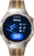 On the left is the user wearing a watch for skiing, and in the middle is the front view of the HUAWEI WATCH GT 6 Pro, showing the skiing function