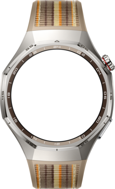 The front views of three HUAWEI WATCH GT 6 Pro shows the video dial