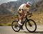 A user wearing HUAWEI WATCH GT 6 is riding a bicycle,showcasing that the watch can access various data via Bluetooth 