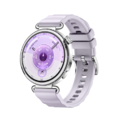 41mm HUAWEI WATCH GT 6 with purple fluororubber strap