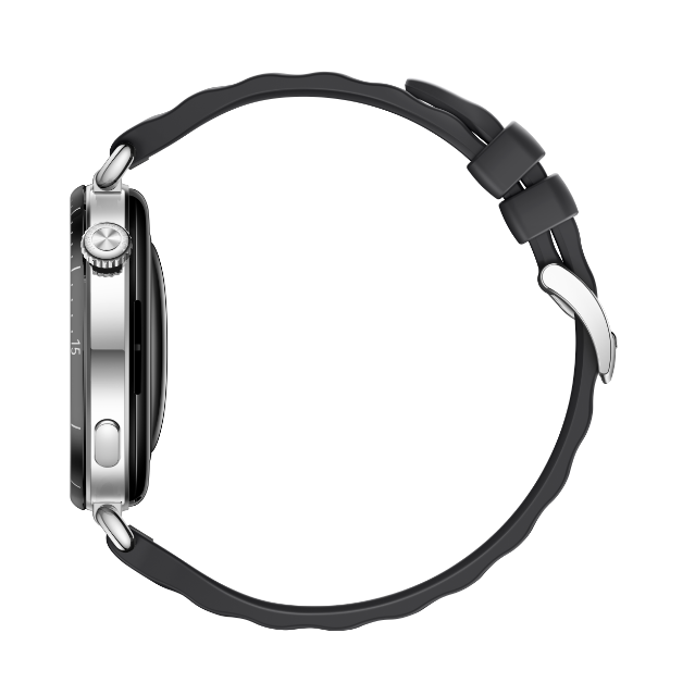 41mm HUAWEI WATCH GT 6 with black fluororubber strap