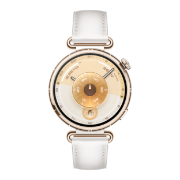 41mm HUAWEI WATCH GT 6 with white composite leather strap