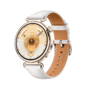 41mm HUAWEI WATCH GT 6 with white composite leather strap