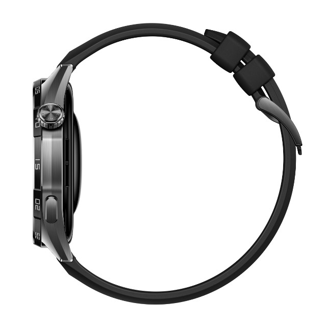 46mm HUAWEI WATCH GT 6 with black fluoroelastomer Strap