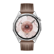 46mm HUAWEI WATCH GT 6 with grey composite leather strap