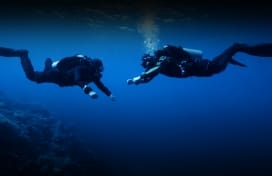 HUAWEI WATCH Ultimate 2 serving as a dive companion that shows underwater data, supports underwater communication and SOS, and uses advanced diving algorithms