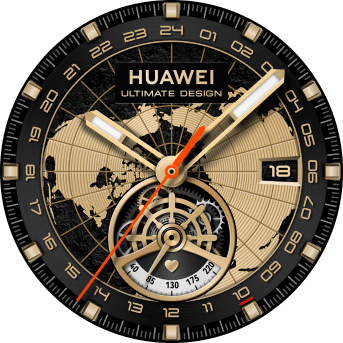 Buy HUAWEI WATCH ULTIMATE DESIGN - Gold (Global)