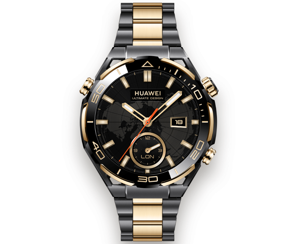 Luxurious Huawei WATCH Ultimate Gold Edition: A Smartwatch Extravaganza