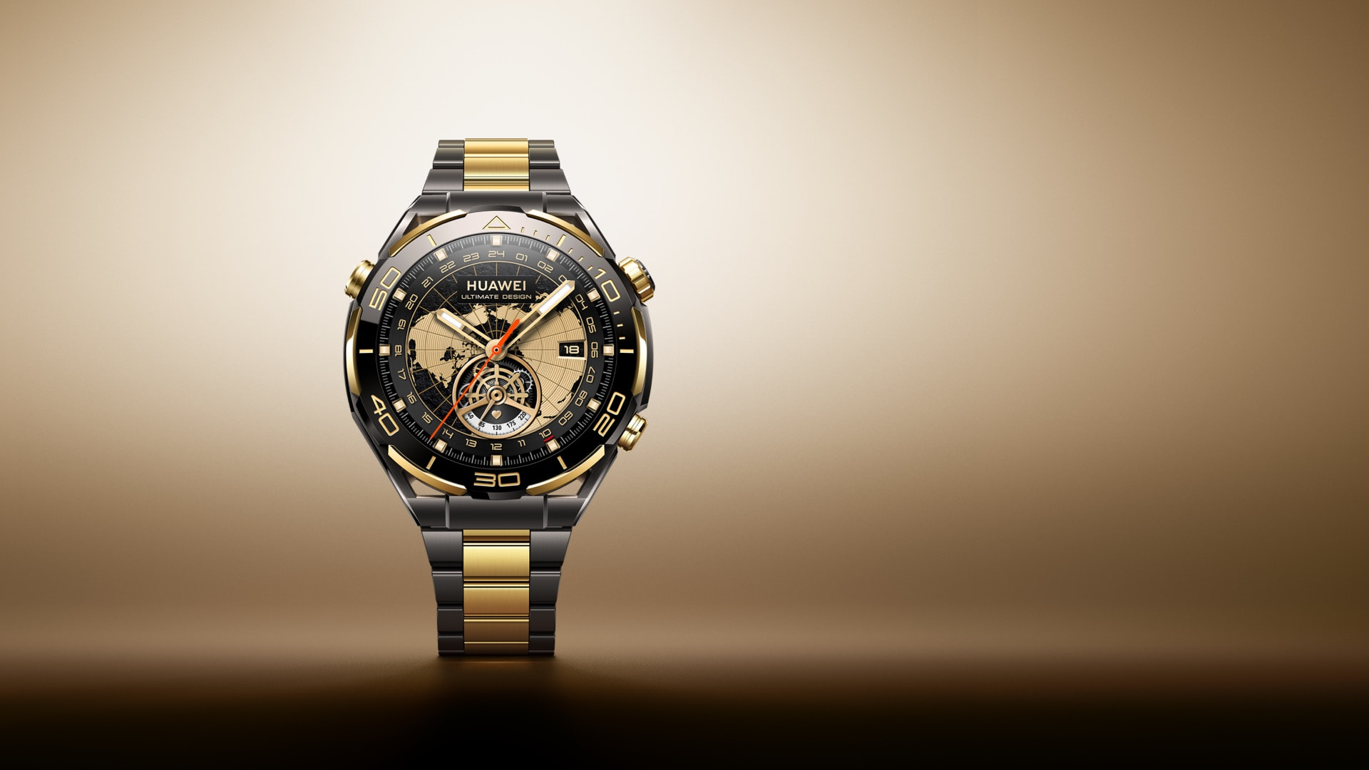 Experience Luxury with the Huawei Watch Ultimate Gold Edition 