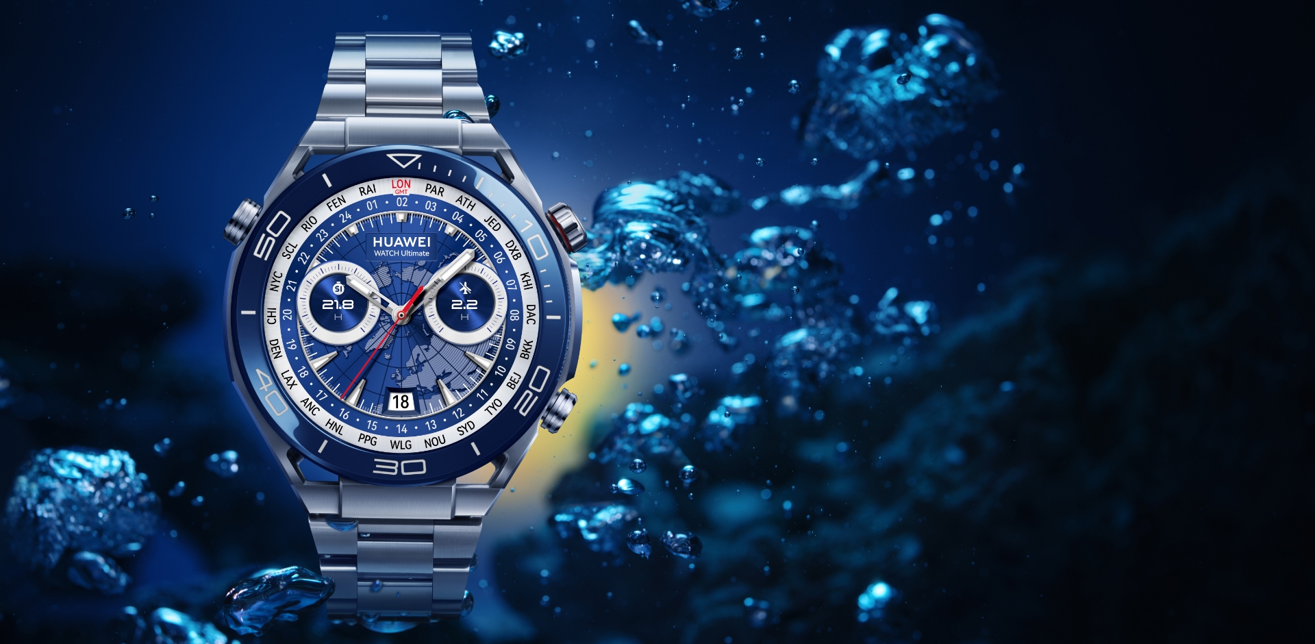 The Huawei Watch Ultimate is designed to meet even the most extreme re -  Galaxus