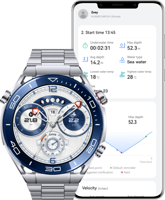 Probamos el Huawei Watch Ultimate, un reloj de buceo premium que te obliga  a rascarte el bolsillo