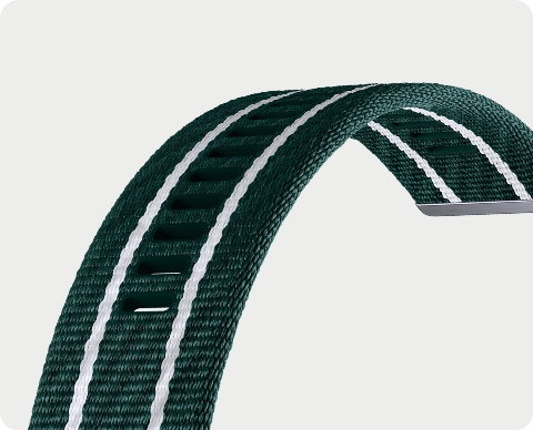 HUAWEI WATCH Ultimate green woven strap